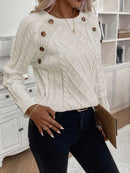 Francisca | Camisola de Malha com Botões