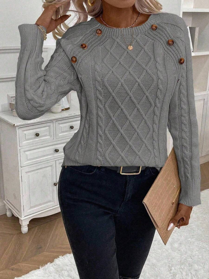 Francisca | Camisola de Malha com Botões