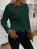 Francisca | Camisola de Malha com Botões