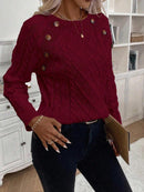 Francisca | Camisola de Malha com Botões