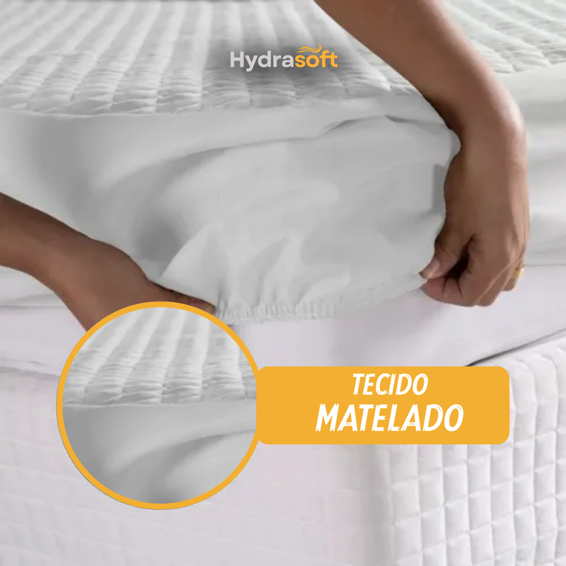 [COMPRE 1, LEVE 3] Hydra Soft™ Jogo de Cama Impermeável Premium – Capa + 2 Fronhas