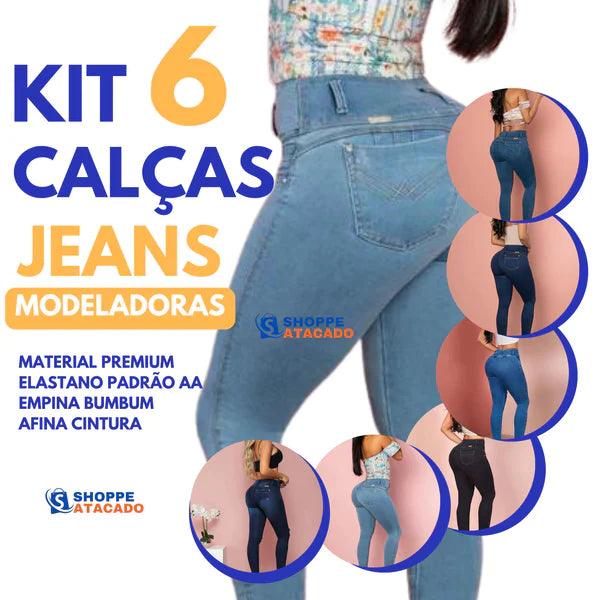 🔥 BLACK FRIDAY - KIT 6 CALÇAS MODELADORAS DIRETO DA FÁBRICA + FRETE GRÁTIS (Últimas Unidades)
