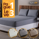 [COMPRE 1, LEVE 3] Hydra Soft™ Jogo de Cama Impermeável Premium – Capa + 2 Fronhas