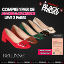 (LEVE 2 PAGUE 1) Sapatilha Ortopédica Florence - Diga Adeus as Dores nos Pés - ESQUENTA BLACK + Brinde