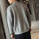 Cardigã Masculino Fechamento em Zíper - Estilo Casual