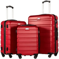 Kit 3 Malas de Viagem (P,M,G) com trava TSA