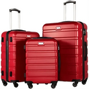Kit 3 Malas de Viagem (P,M,G) com trava TSA