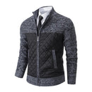 Jaqueta Masculina Patchwork - Cardigã Masculino - Outono/Inverno 2024