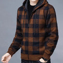 Jaqueta Xadrez com Capuz - Estilo e Conforto