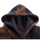 Jaqueta Xadrez com Capuz - Estilo e Conforto