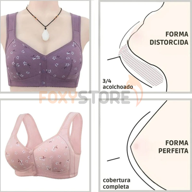 [Queima de Estoque🔥] Compre 1 Leve 3 Sutiãs Confortáveis Sutienne™ + Brinde Exclusivo (Somente HOJE!)