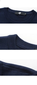 Suéter Masculino Listrado Slim Fit